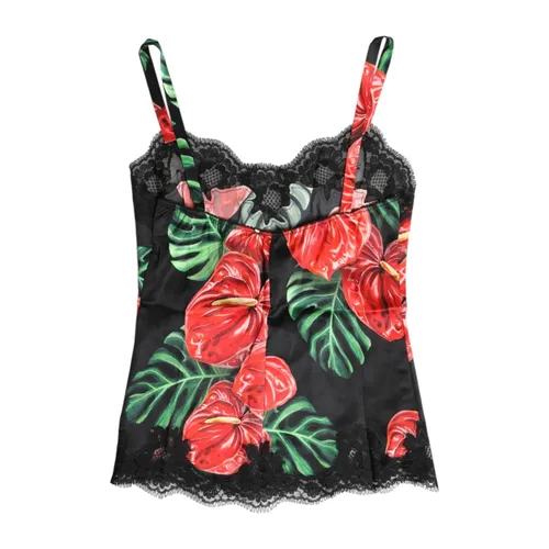 Tops > Sleeveless Tops - - Dolce & Gabbana - Modalova