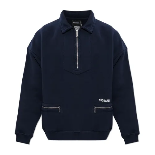 Sweatshirts & Hoodies > Zip-throughs - - Dsquared2 - Modalova