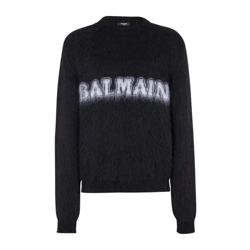 Knitwear > Round-neck Knitwear - - Balmain - Modalova