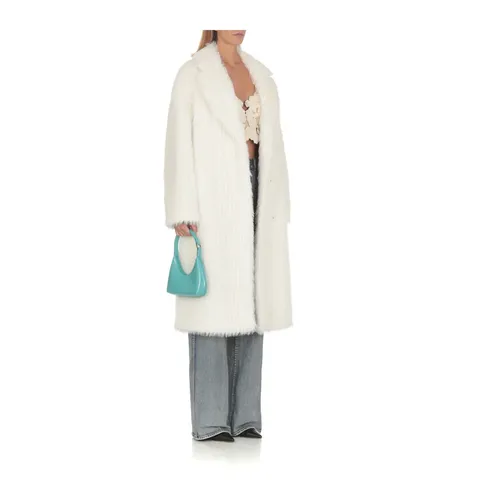 Coats > Single-Breasted Coats - - Stand Studio - Modalova