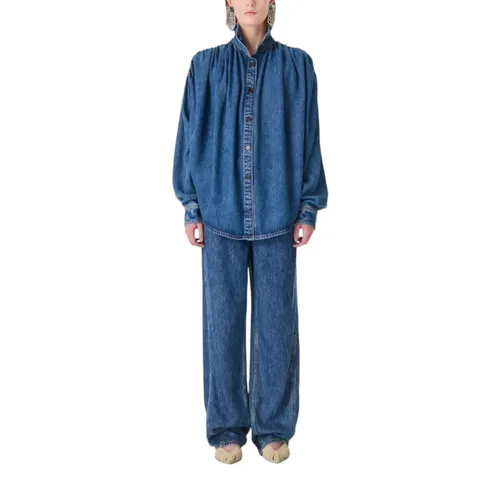 Blouses & Shirts > Denim Shirts - - IRO - Modalova