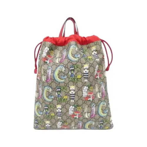 Pre-owned > Pre-owned Bags > Pre-owned Backpacks - - Gucci Vintage - Modalova