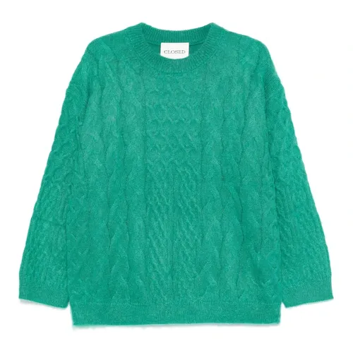 Knitwear > Round-neck Knitwear - - Closed - Modalova
