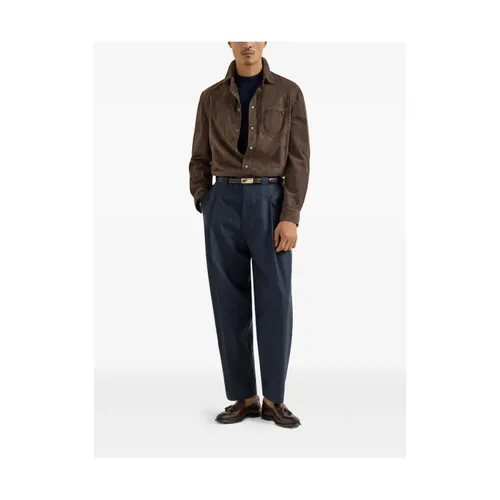 Shirts > Casual Shirts - - Brunello Cucinelli - Modalova
