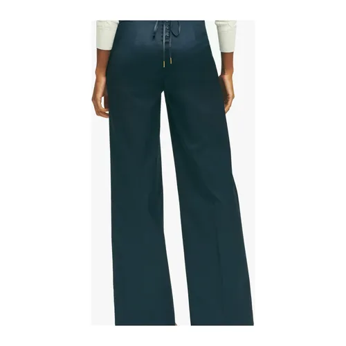 Trousers > Wide Trousers - - Brooks Brothers - Modalova