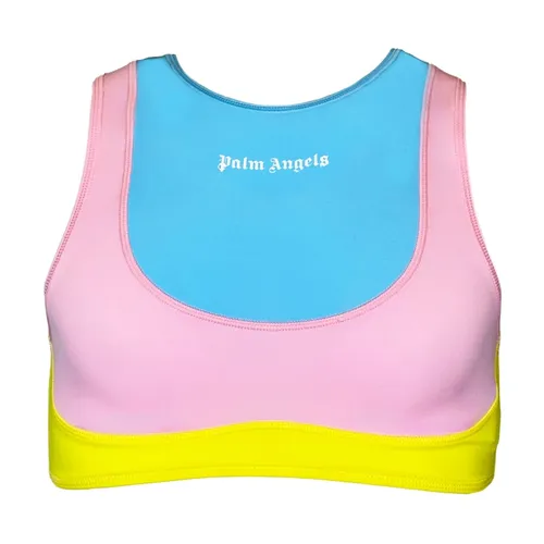 Tops > Sleeveless Tops - - Palm Angels - Modalova