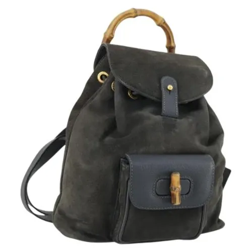 Pre-owned > Pre-owned Bags > Pre-owned Backpacks - - Gucci Vintage - Modalova
