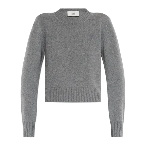 Knitwear > Round-neck Knitwear - - Ami Paris - Modalova