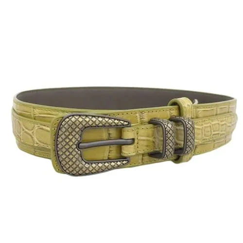 Pre-owned > Pre-owned Accessories > Pre-owned Belts - - Bottega Veneta Vintage - Modalova