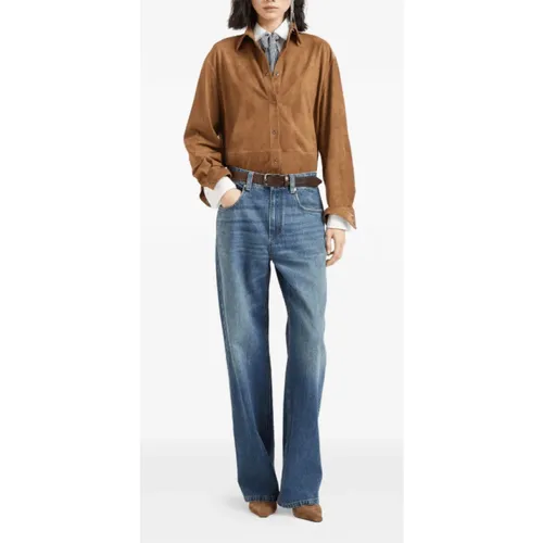Jeans > Straight Jeans - - Brunello Cucinelli - Modalova