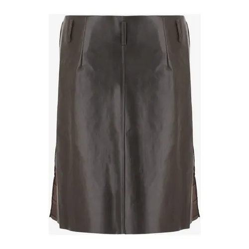Skirts > Leather Skirts - - Niccolò Pasqualetti - Modalova