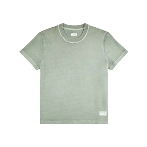 Fay - Tops > T-Shirts - Green - Fay - Modalova
