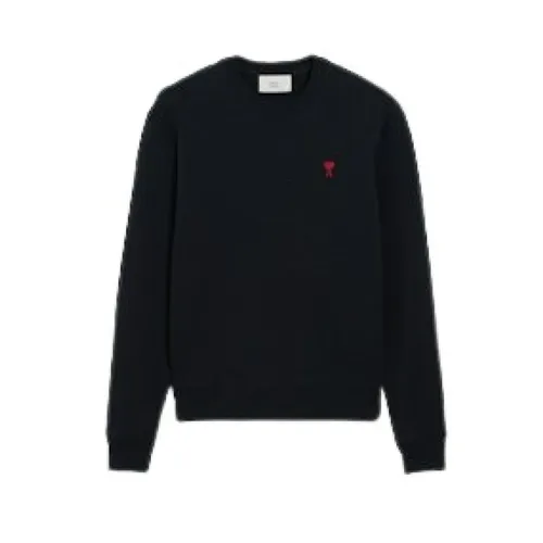 Knitwear > Round-neck Knitwear - - Ami Paris - Modalova