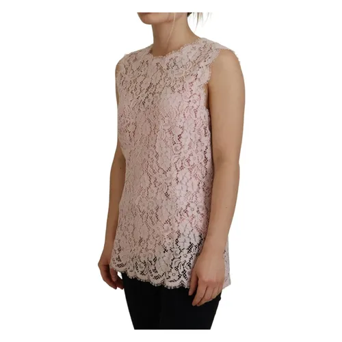 Tops > Sleeveless Tops - - Dolce & Gabbana - Modalova