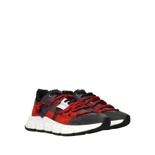 Versace - Shoes > Sneakers - Red - Versace - Modalova