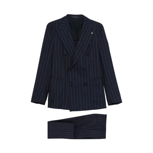 Suits > Suit Sets > Double Breasted Suits - - Tagliatore - Modalova