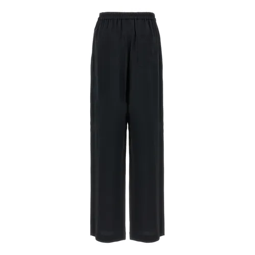Trousers > Wide Trousers - - Moschino - Modalova
