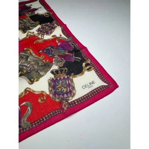 Pre-owned > Pre-owned Accessories > Pre-owned Scarves - - Celine Vintage - Modalova