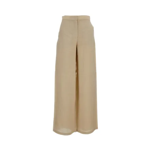 Trousers > Wide Trousers - - Max Mara Studio - Modalova