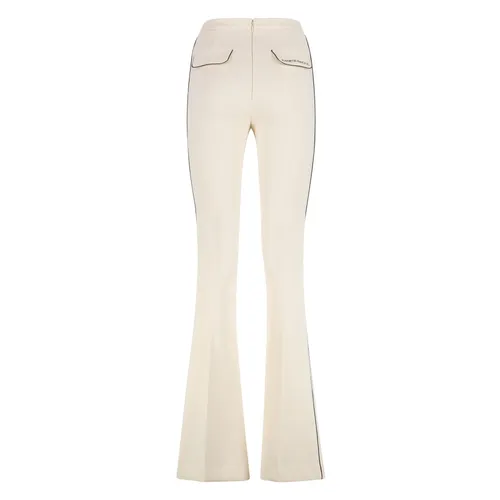 Trousers > Wide Trousers - - Elisabetta Franchi - Modalova