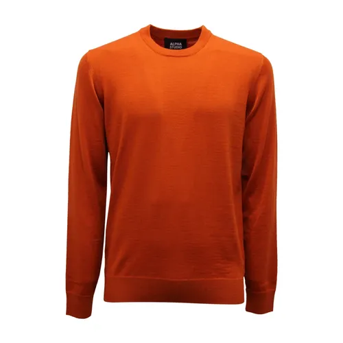 Knitwear > Round-neck Knitwear - - Alpha Studio - Modalova