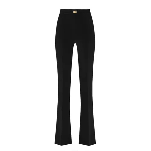 Trousers > Wide Trousers - - Elisabetta Franchi - Modalova