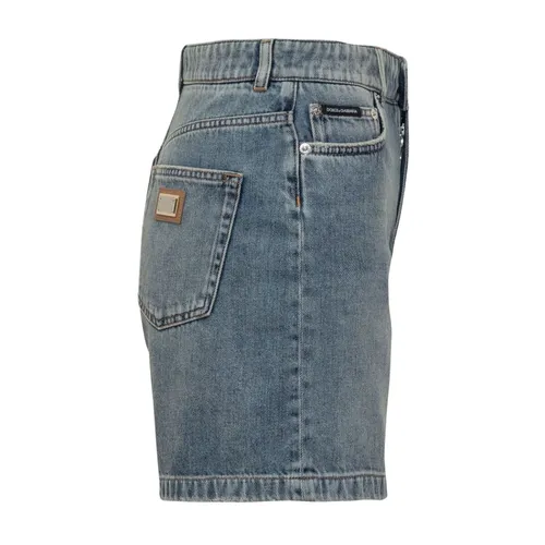 Shorts > Denim Shorts - - Dolce & Gabbana - Modalova