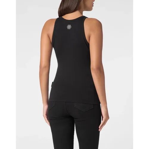 Tops > Sleeveless Tops - - Philipp Plein - Modalova