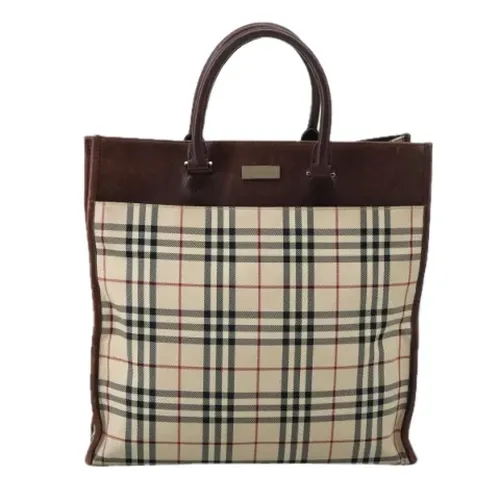 Pre-owned > Pre-owned Bags > Pre-owned Tote Bags - - Burberry Vintage - Modalova
