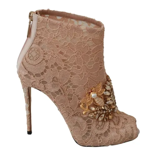 Shoes > Boots > Heeled Boots - - Dolce & Gabbana - Modalova