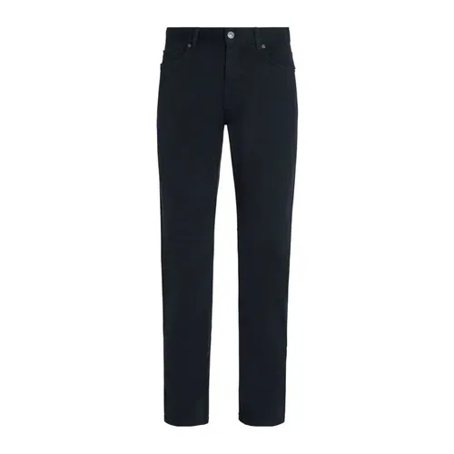 Trousers > Slim-fit Trousers - - Zegna - Modalova