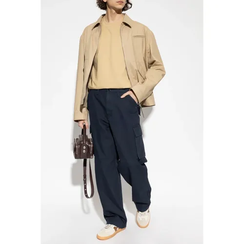 Trousers > Straight Trousers - - Burberry - Modalova
