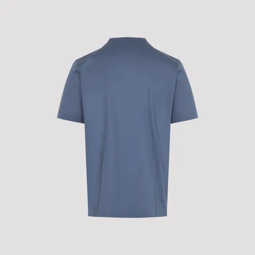 Canali - Tops > T-Shirts - Blue - Canali - Modalova