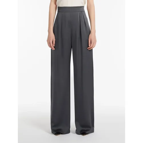 Trousers > Wide Trousers - - Max Mara Studio - Modalova