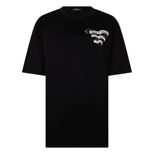 Versace - Tops > T-Shirts - Black - Versace - Modalova
