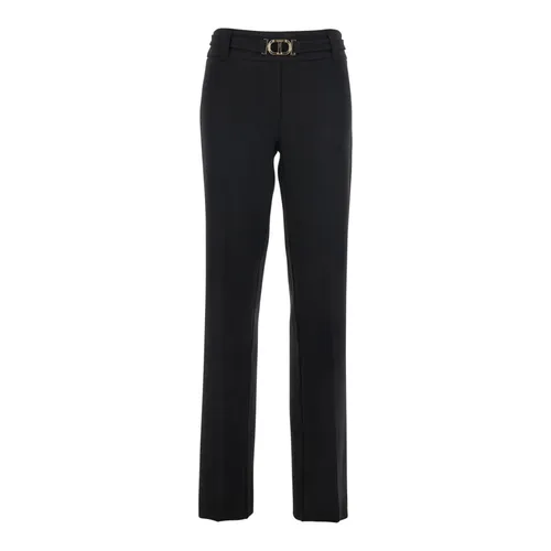 Trousers > Slim-fit Trousers - - Twinset - Modalova