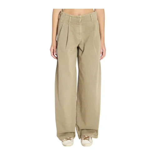 Trousers > Wide Trousers - - Golden Goose - Modalova
