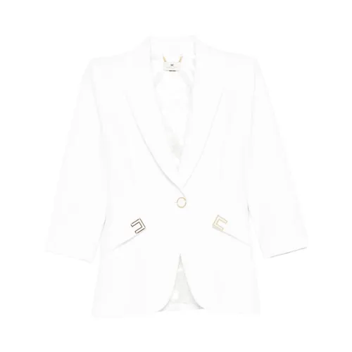 Jackets > Blazers - - Elisabetta Franchi - Modalova