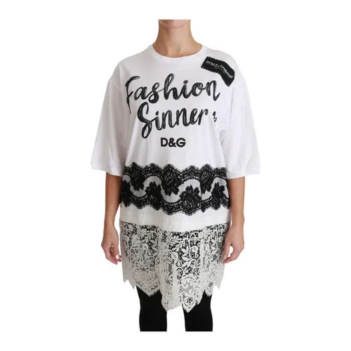 Tops > T-Shirts - - Dolce & Gabbana - Modalova