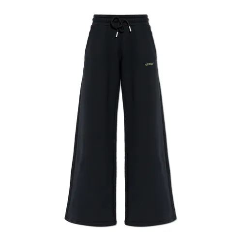 Trousers > Wide Trousers - - Off White - Modalova