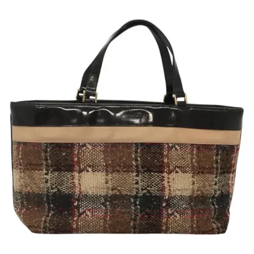 Pre-owned > Pre-owned Bags > Pre-owned Tote Bags - - Burberry Vintage - Modalova