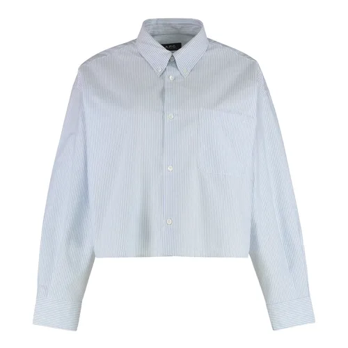 Blouses & Shirts > Shirts - - A.p.c. - Modalova