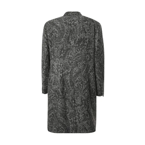 Coats > Single-Breasted Coats - - Etro - Modalova
