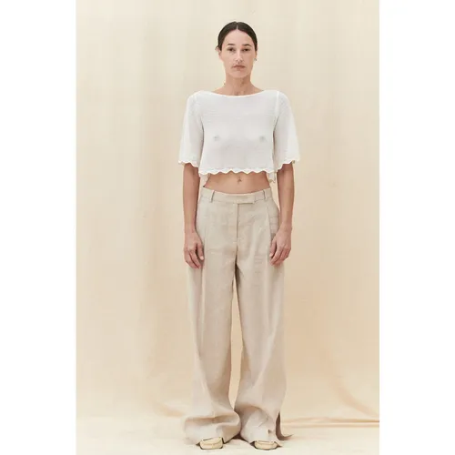 Trousers > Wide Trousers - - The Garment - Modalova
