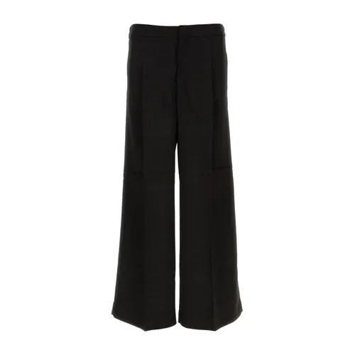 Trousers > Wide Trousers - - Marine Serre - Modalova