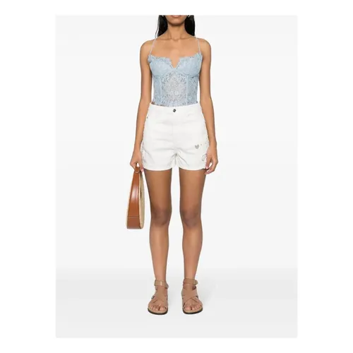 Shorts > Denim Shorts - - Ermanno Scervino - Modalova