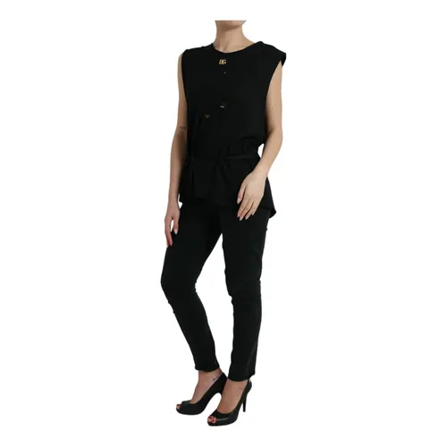 Tops > Sleeveless Tops - - Dolce & Gabbana - Modalova