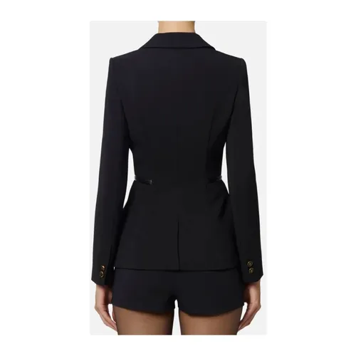 Jackets > Blazers - - Elisabetta Franchi - Modalova
