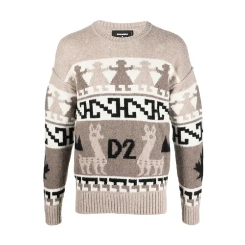 Knitwear > Round-neck Knitwear - - Dsquared2 - Modalova