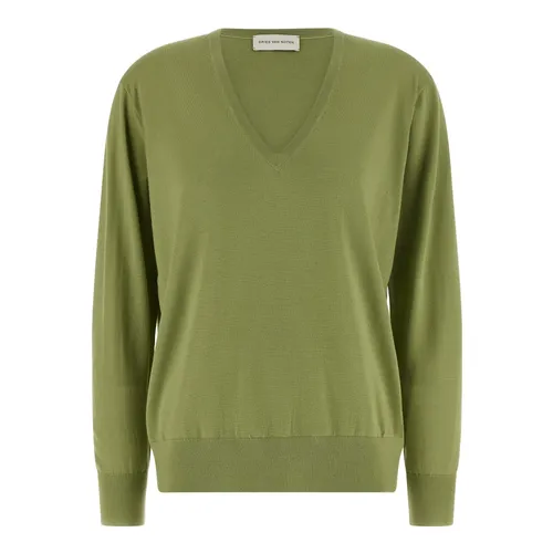 Knitwear > V-neck Knitwear - - Dries Van Noten - Modalova